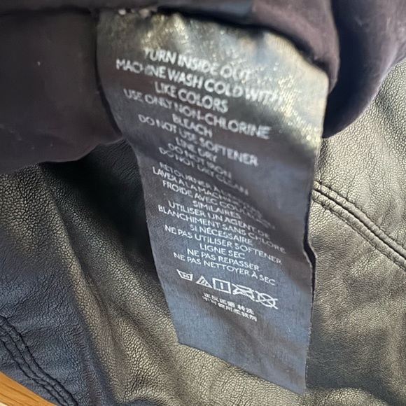 Free People Midnight Magic Faux Mini Skirt Black Size 4 - Picture 7 of 7